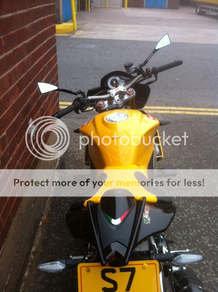 Aprilia frame sliders